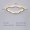 Axyaa Cloud LED Ceiling Light for Children's Room with Ultra-Thin Design
