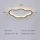 Axyaa Cloud LED Ceiling Light: Modern, Ultra-Thin, Creative Design for Children's Room, Bedroom, Living Room