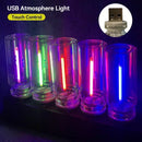 Axyaa USB Night Light: Touch Dimmable LED for Car & Bedroom