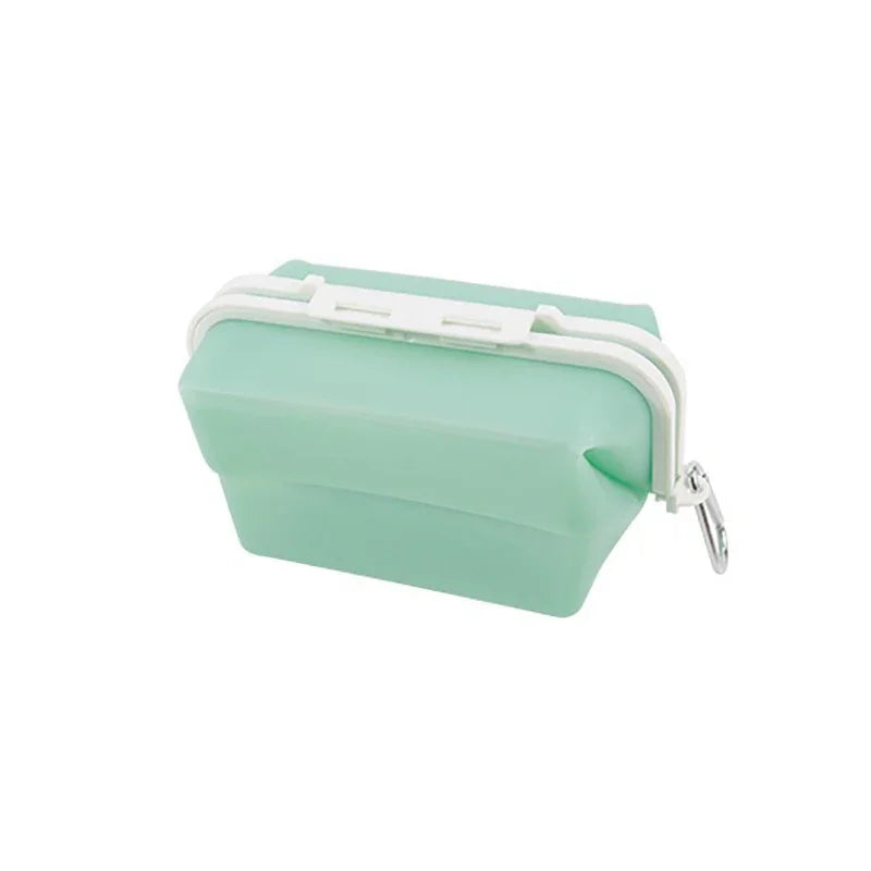 Axyaa Silicone Folding Lunch Box Storage Bag
