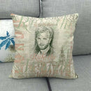 Axyaa England Style Tower Sofa Decorative Cushion Cover - Living Room Throw Pillow