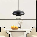 Axyaa Minimalist Circular Pendant Light - Modern Cream Home Decor For Bedroom & Living Room