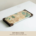 Axyaa Tea Tray Cake Rack Coffee Storage Board Insulation Pad Serving Dishes