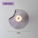 Axyaa Glass UFO Wall Lamp for Elegant Bedroom and Corridor Decor