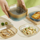 Axyaa Elegant Fruit Plate Set for Stylish Home Decor & Dining