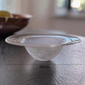 Axyaa Glass Straw Hat Plate Set - Molecular Cooking Tableware