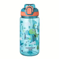 Axyaa Cartoon Animal Water Bottle: Portable Leak-proof Kids Drinking Cup