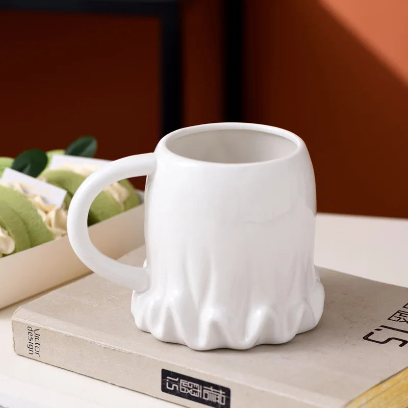 Axya Ghostly Elves Ceramic Mug - Funny Halloween Birthday Coffee Cup