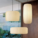 Axyaa Wabi Sabi Silk Chandelier: Nordic Home Decor Pendant Light