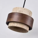 Axyaa Walnut LED Pendant Kitchen Island Light Bar Restaurant Fixture