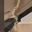 Axyaa Crystal Chandelier Pendant Light for Living Room and Bedroom