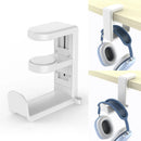 Table Gaming Headphone Holder Arm Clamp Hook Storage by Axyaa