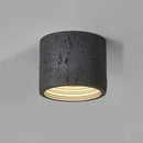 Axyaa Red Cement Downlight: Nordic Grey Led Ceiling Spotlight for Bedroom