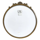 Axyaa Baroque Antique Round Mirror Wall Decor - 24/28/32/36 inch