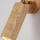 Axyaa Retro Stone Wall Lamp with LED Spotlights for Home Decoration