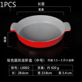 Axyaa Crayfish Double Ear Plates for Barbecue and Seafood Dishes