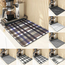 Axyaa Lattice Pattern Diatomaceous Earth Table Mat Set