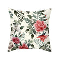 Axyaa Plant Flower Printed Pillow Case for Sofa & Home Decoration