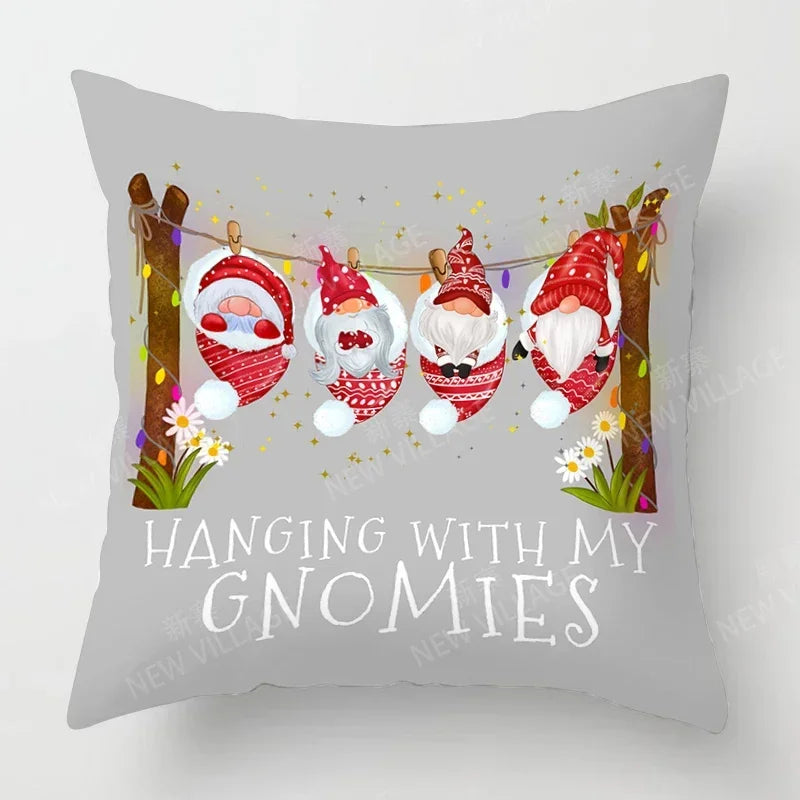 Axyaa Christmas Series Pillowcases for Festive Home Decor 40x40 50x50 60x60 35x35