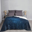 Axyaa Constellation Star Map Throw Blanket for Stylish Sofas and Beds