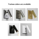Axyaa Adjustable Angle LED Wall Lamp in Multiple Colors for Bedroom, Living Room, Study