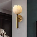 Axyaa Marble LED Wall Lamp | Brass Nordic Luxury Lighting