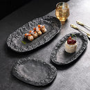 Axyaa Ceramic Sushi Dessert Plate Fish Specialty Tableware