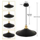 Axyaa Retro Industrial Pendant Lights for Restaurant Bar Counter