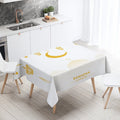 Axyaa Ramadan Mubarak Tablecloth - Islamic Muslim Mosque Home Decor