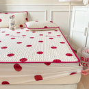 Axyaa Summer Comforter Set with Cool Feeling Fabric, Ice Silk Sheet, Pillowcase