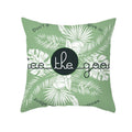Axyaa Giraffe Pattern Summer Pillowcase for Home Decor - Plant Inspired