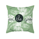 Axyaa Giraffe Pattern Summer Pillowcase for Home Decor - Plant Inspired