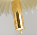 Axyaa Modern Pleated Chandelier for Restaurant & Bar Counters