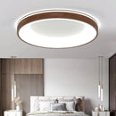 Axyaa Modern LED Wood Grain Ceiling Light for Home Decor