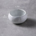 Axyaa Ceramic Sea Urchin Dessert Bowl Set - Stylish Tableware for Soups, Steamed Eggs, Snacks