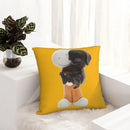 Axyaa Square Pillowcase Comfort Cover for Sofa Living Room