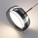 Axyaa Black Metal LED Pendant Chandeliers for Dining Room Kitchen Island Lighting