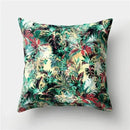 Axyaa Flower Bird Print Decorative Chair Cushion Pillowcase