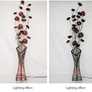Axyaa Nordic Blue LED Floor Lamp for Stylish Living Spaces