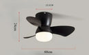 Axyaa Ceiling Fan Light with Variable Frequency Control