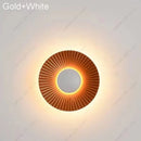 Axyaa UFO Wall Lamp: Warm LED Disc Light for Indoor/Outdoor Decor