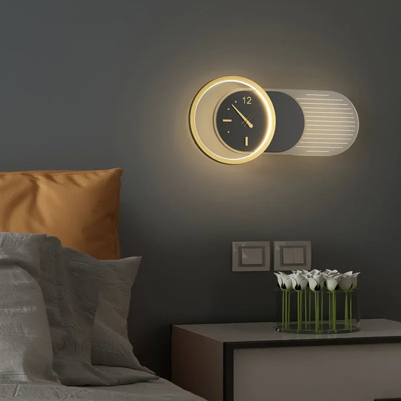 Axya LED Wall Lamp: Modern Bedroom Living Room Sconce Indoor Home Decor