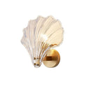 Axyaa Nordic Glass Shell Wall Lamp E14 Bedroom Living Room Corridor Light
