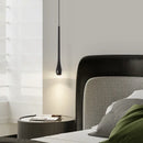 Axyaa Copper LED Pendant Light: Minimalist Nordic Decor for Bedroom, Living Room, Kitchen.