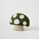 Axyaa Plush Mushroom Pillow 45x50cm. Removable Cover, Decorative Cushion for Bedroom Sofa.