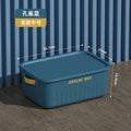 Axyaa Rectangular Storage Box with Lid - Household Closet Organizer
