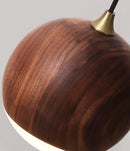 Axyaa Adjustable LED Wood Wall Sconce Light for Bedroom & Aisle