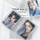 Transparent Kpop Card Holder for Small Playing Cards, Axyaa Collection Box Organizer