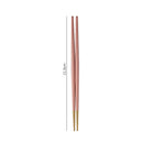Axyaa Stainless Steel Chinese Chopsticks Set Multi Non-Slip Tableware Wedding