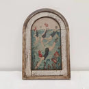 Axyaa Wooden Craft Wall Art: Octopus, Peacock, Sunflower & Rabbit Decorative Paintings